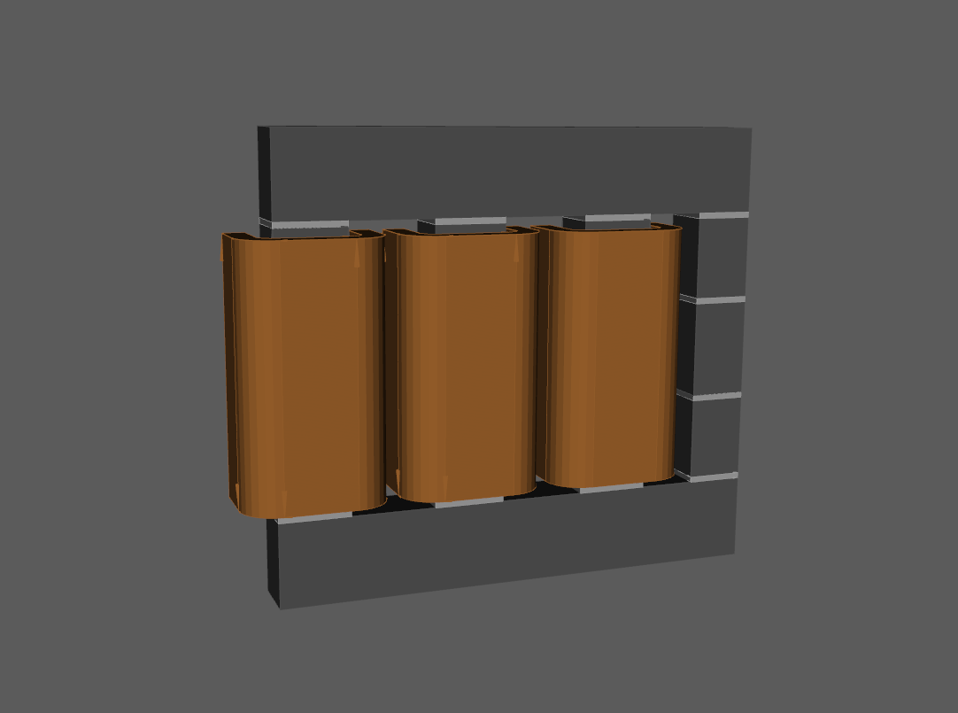 3-phase 4-limb inductor