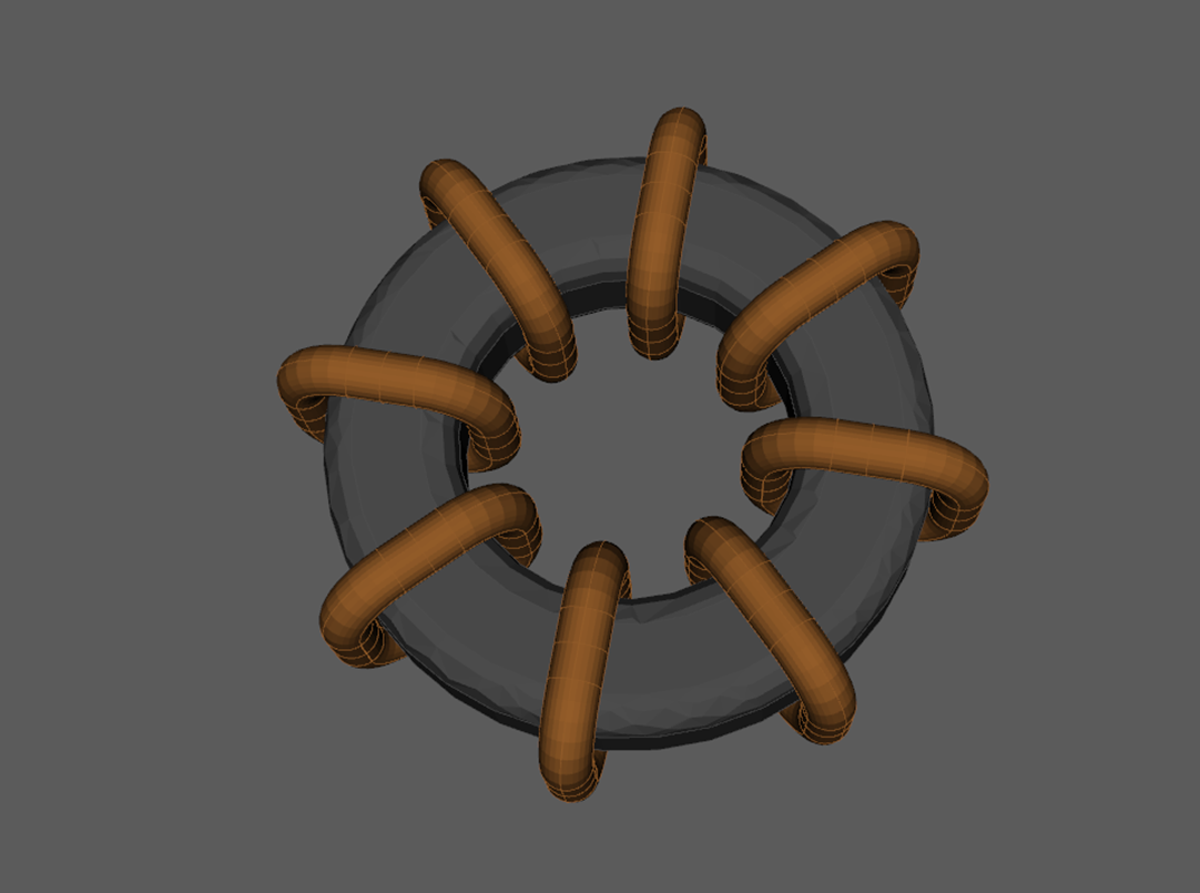 Toroidal inductors
