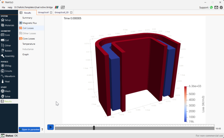 Dual Active Bridge Transformer – TRAFOLO simulation software