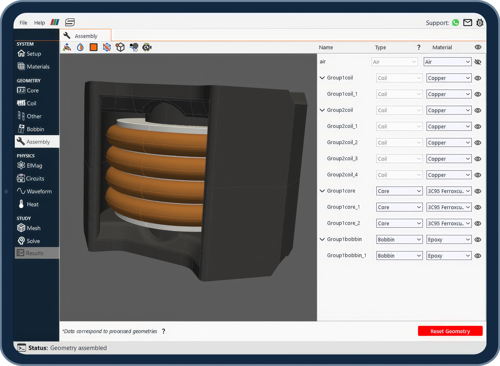 TRAFOLO simulation software | Trafolo